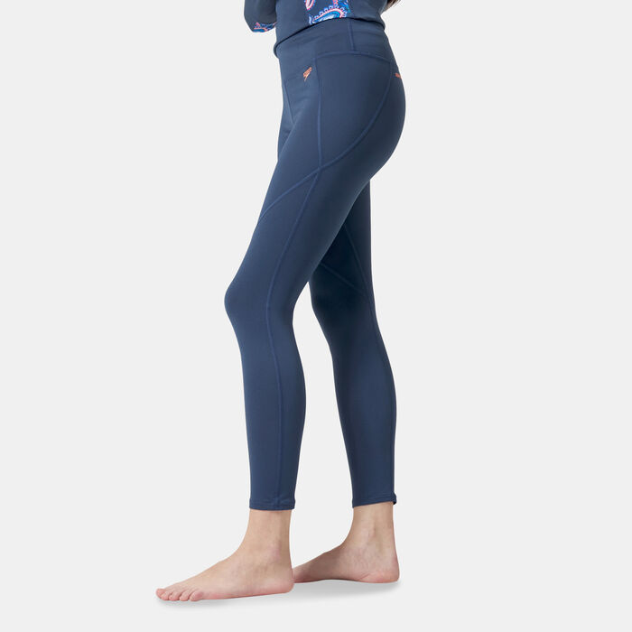 Speedo Women's Swimming Leggings Blue image number 0