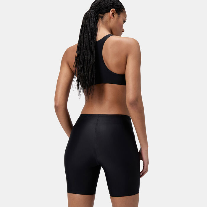 Speedo Women's Solid Swimming Shorts Black Speedo Women's Solid Swimming Shorts Black image number 1