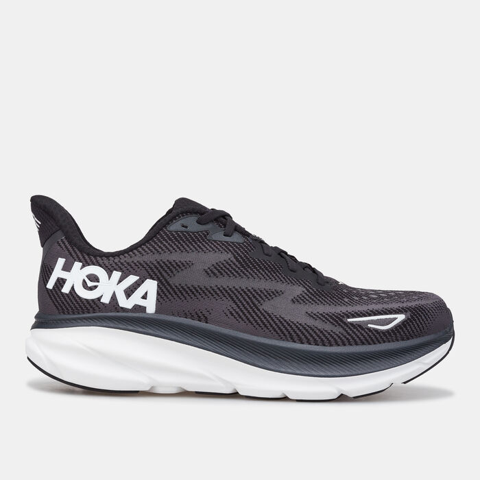 HOKA Men's Clifton 9 Running Shoe Black HOKA Men's Clifton 9 Running Shoe Black image number 0