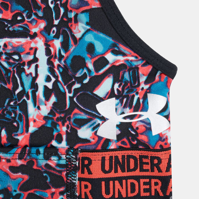 Under Armour Kids' HeatGear Armour Sports Bra Black Under Armour Kids' HeatGear Armour Sports Bra Black image number 2