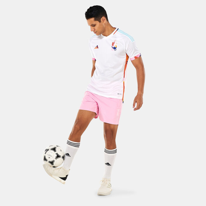 adidas Men's Belgium DNA Shorts Pink adidas Men's Belgium DNA Shorts Pink image number 2
