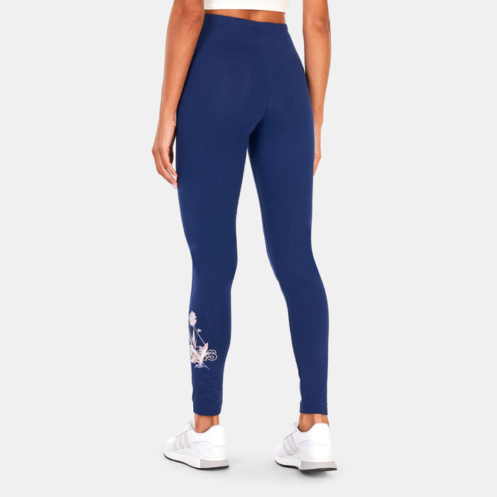 adidas Women's Bloom Leggings Blue image number 1