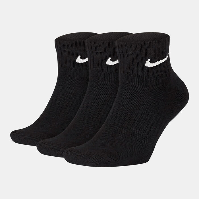 Everyday Cushion Ankle Socks (3 Pairs) Everyday Cushion Ankle Socks (3 Pairs) image number 0