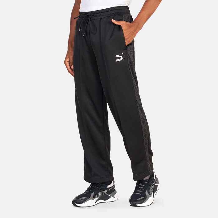 PUMA Men's T7 TREND 7ETTER Track Pants Black PUMA Men's T7 TREND 7ETTER Track Pants Black image number 0