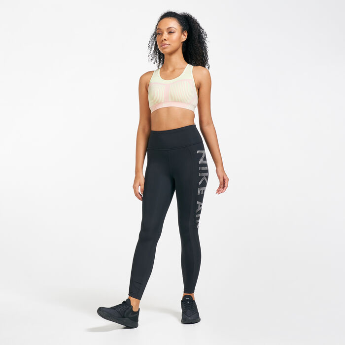 Nike Women's Phenom Flyknit Sports Bra Grey Nike Women's Phenom Flyknit Sports Bra Grey image number 2