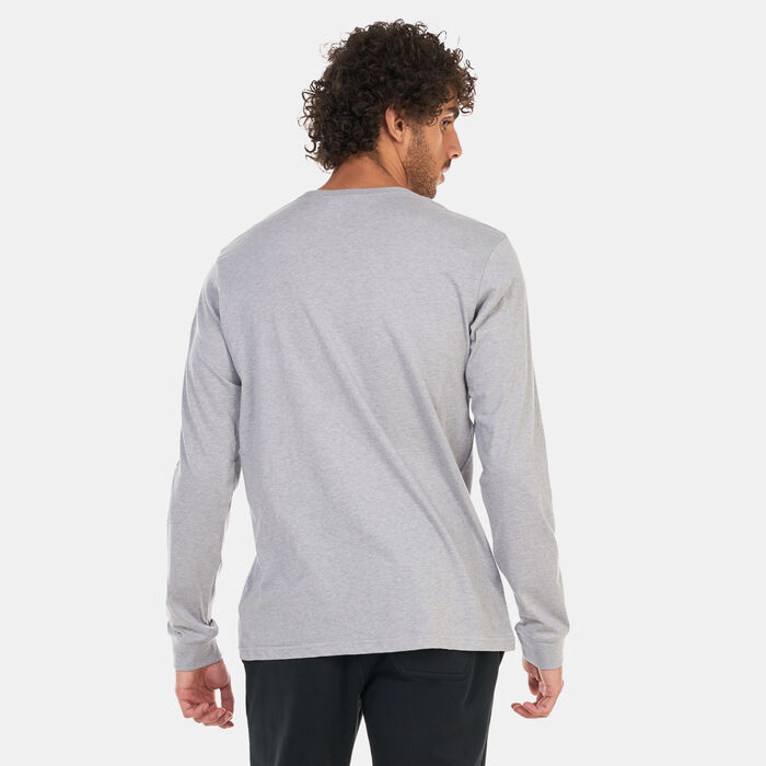Columbia Men's Rockaway River Graphic Long Sleeve T-Shirt Grey Columbia Men's Rockaway River Graphic Long Sleeve T-Shirt Grey image number 1
