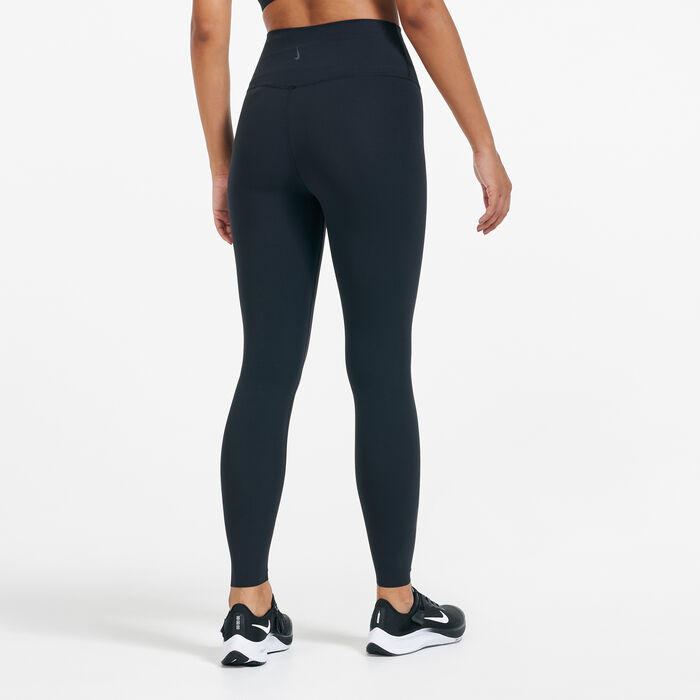 Nike Women's Yoga Luxe 7/8 Leggings Black image number 1