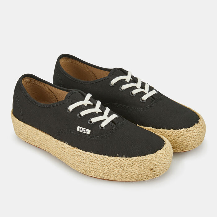 vans authentic platform espadrille