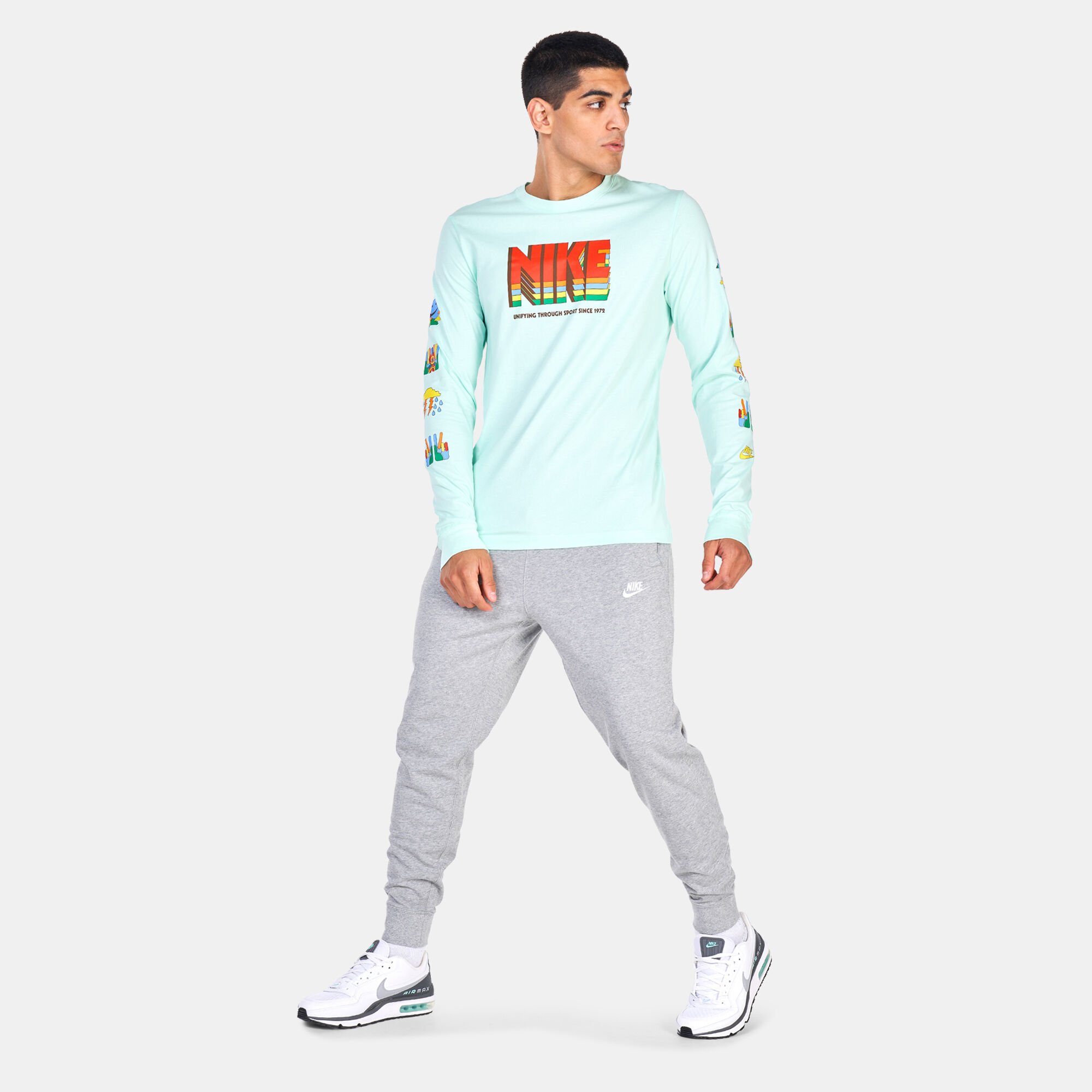 Nike jersey sweatpants hotsell