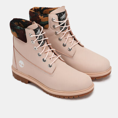 Timberland Women's 6-Inch Heritage Boot Pink Timberland Women's 6-Inch Heritage Boot Pink
