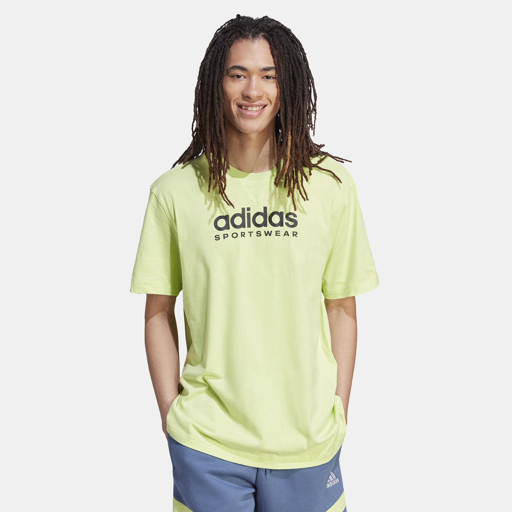 adidas Men s ALL SZN Graphic T Shirt Green in KSA SSS