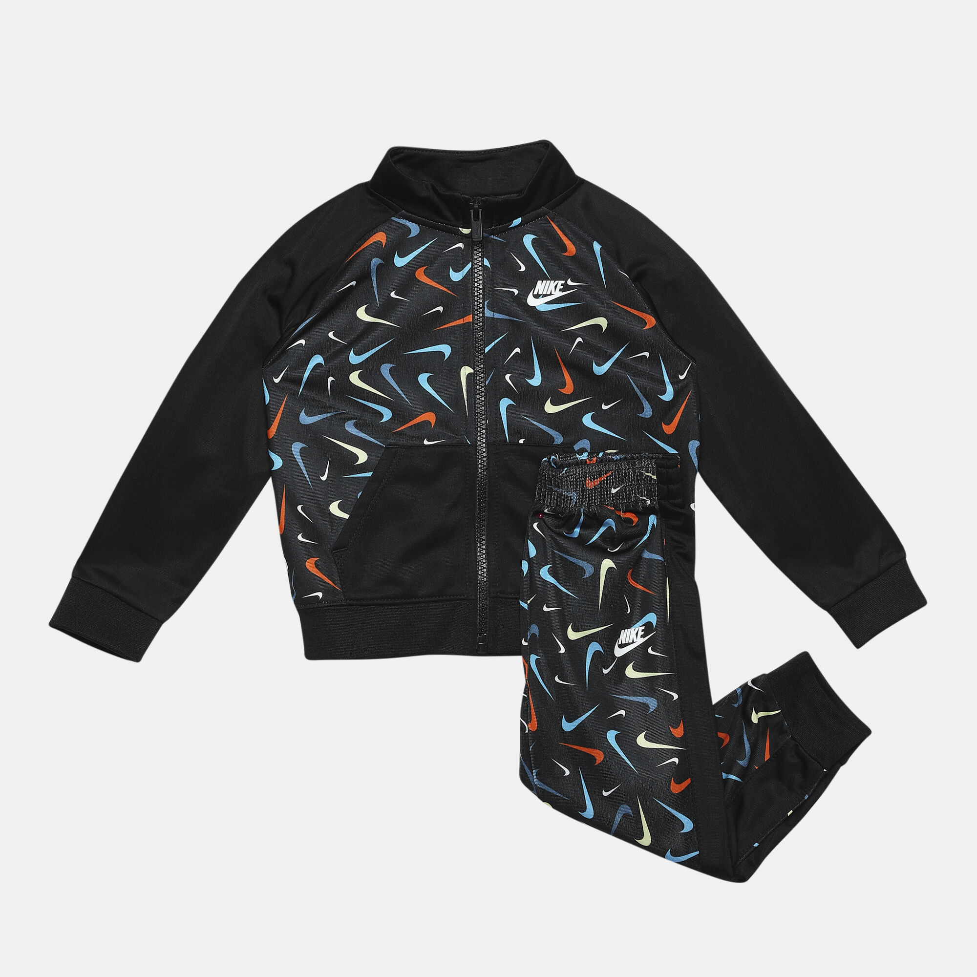 Nike printed tracksuit deals