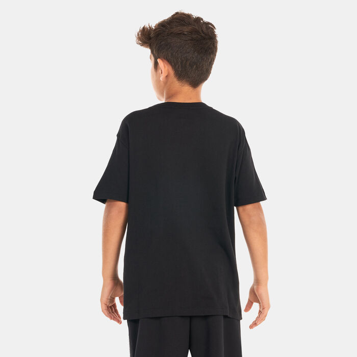 EA7 Emporio Armani Kids' Visibility Logo T-Shirt Black EA7 Emporio Armani Kids' Visibility Logo T-Shirt Black image number 1