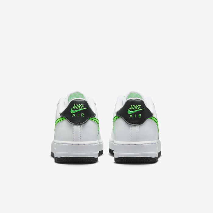 Nike Kids' Air Force 1 Shoes White image number 5