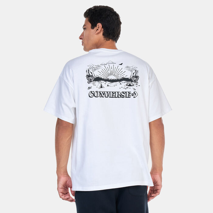 Converse Men's Desert Festival T-Shirt White Converse Men's Desert Festival T-Shirt White image number 1