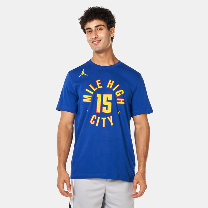 Jordan Men's NBA Denver Nuggets Nikola Jokic Statement Edition T-Shirt Blue Jordan Men's NBA Denver Nuggets Nikola Jokic Statement Edition T-Shirt Blue image number 0