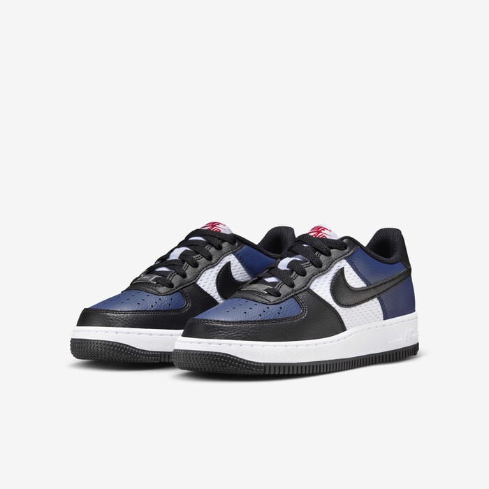 Nike Kids' Air Force 1 Shoes Blue Nike Kids' Air Force 1 Shoes Blue image number 4