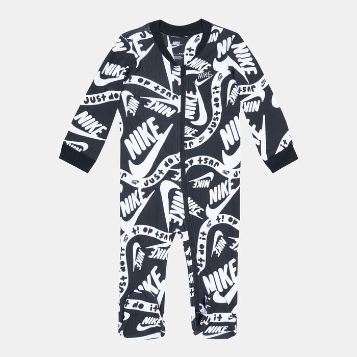 Nike Kids' Sportswear Club Printed Coverall Black image number 0