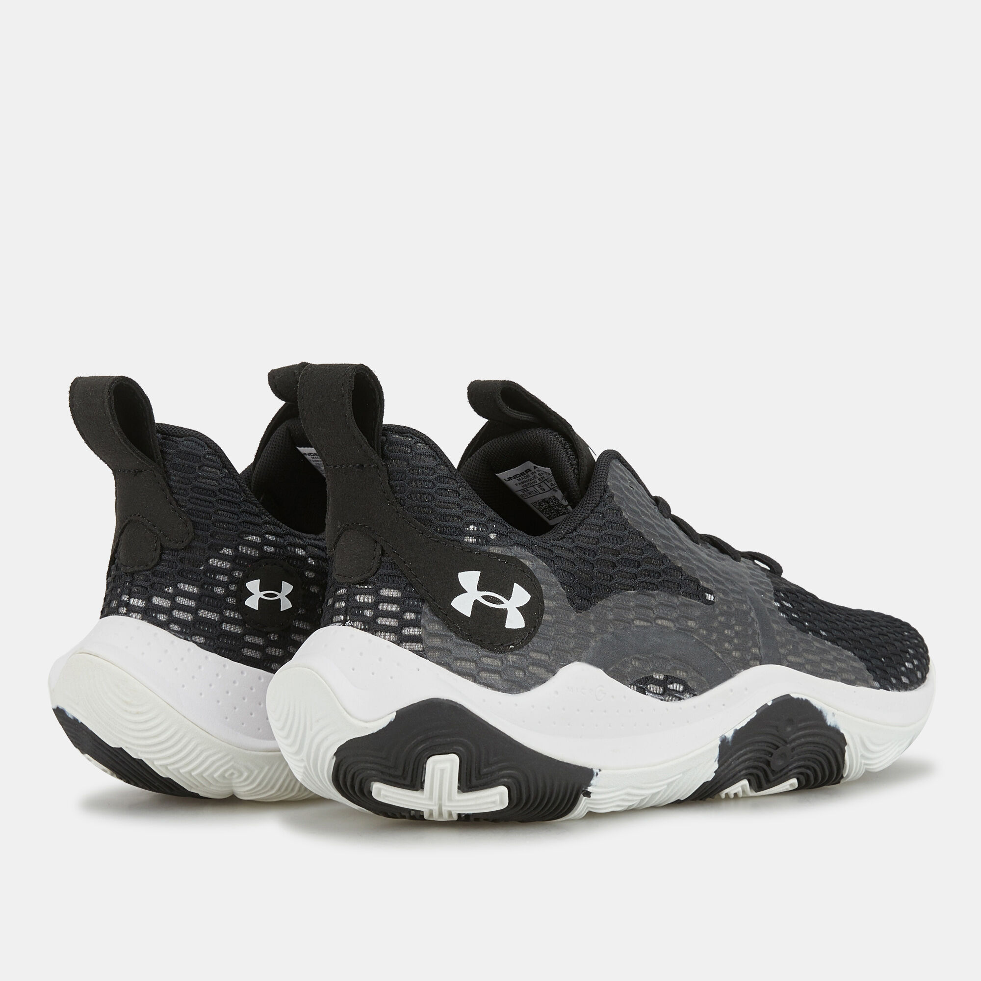 Buy Under Armour UA Spawn 3 Basketball Shoe Black in KSA SSS