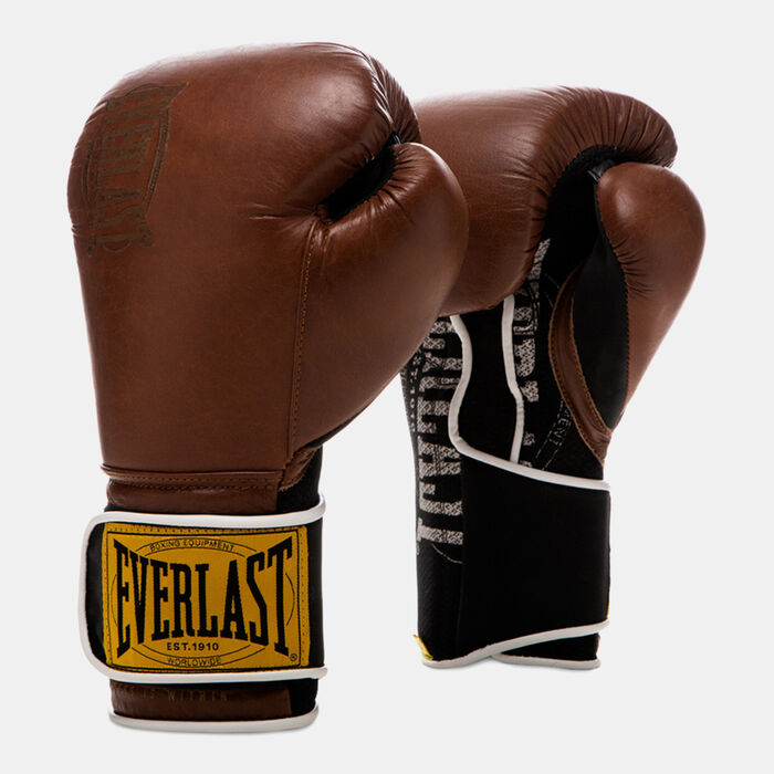 Everlast 1910 Classic Training Gloves (14 oz) Brown Everlast 1910 Classic Training Gloves (14 oz) Brown image number 0