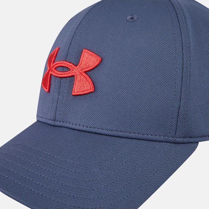 Under Armour Men's UA Blitzing Adjustable Cap Grey Under Armour Men's UA Blitzing Adjustable Cap Grey image number 2