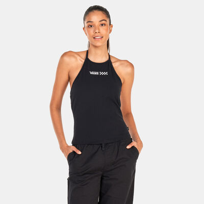Vans Women's Super Fun Halter T-Shirt Black