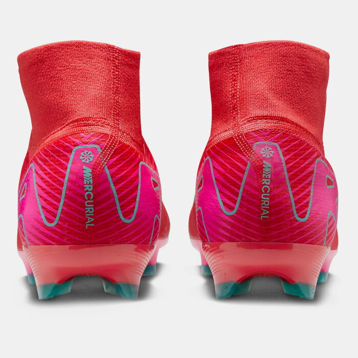 Nike Men's Mercurial Superfly 10 Pro Firm Ground Football Shoes Red Nike Men's Mercurial Superfly 10 Pro Firm Ground Football Shoes Red image number 3