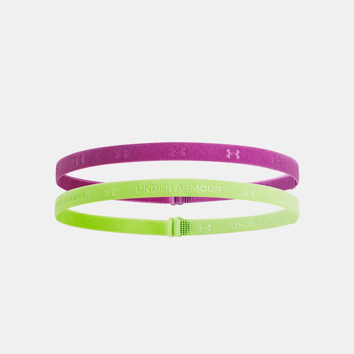 Under Armour Women's Mini Headband (2 Pieces) Purple Under Armour Women's Mini Headband (2 Pieces) Purple image number 0