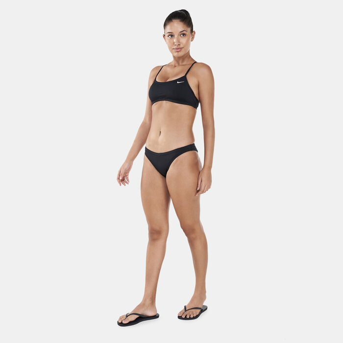 Nike Swim Women's Essential Racerback Bikini Set yellow Nike Swim Women's Essential Racerback Bikini Set yellow image number 2