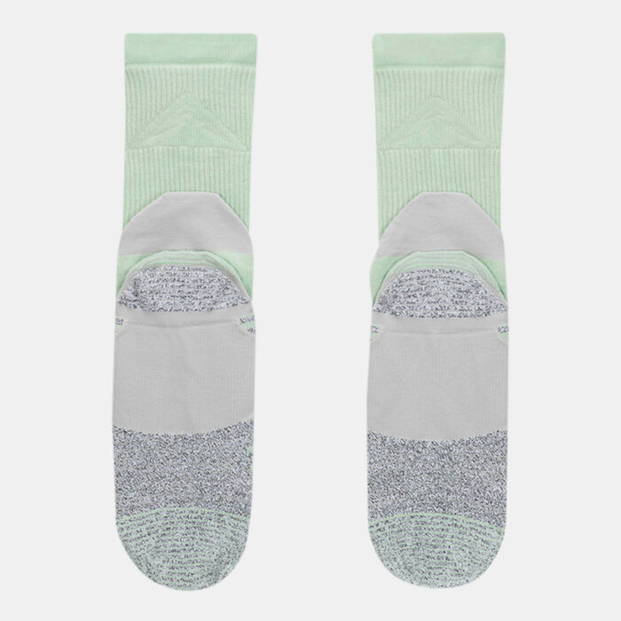 Nike Trail Running Crew Socks Green Nike Trail Running Crew Socks Green image number 1
