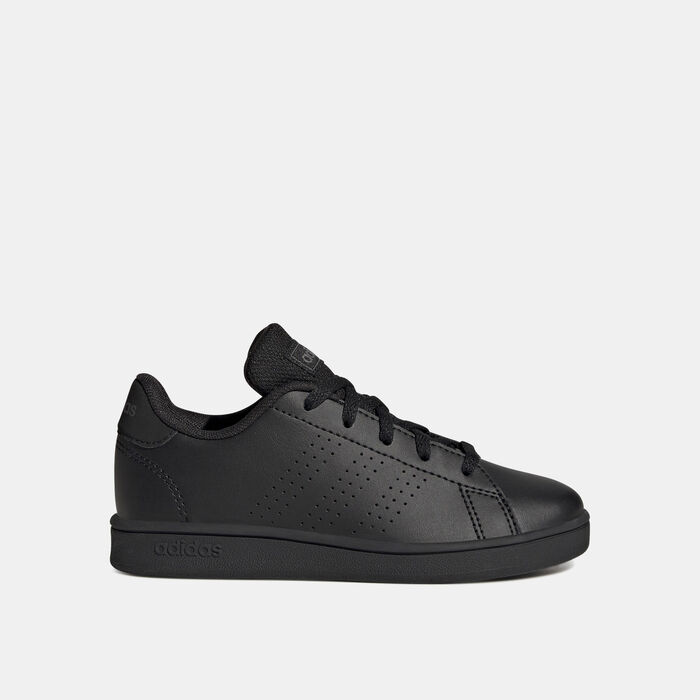 adidas Kids' Advantage Lifestyle Court Lace Shoe Black image number 0