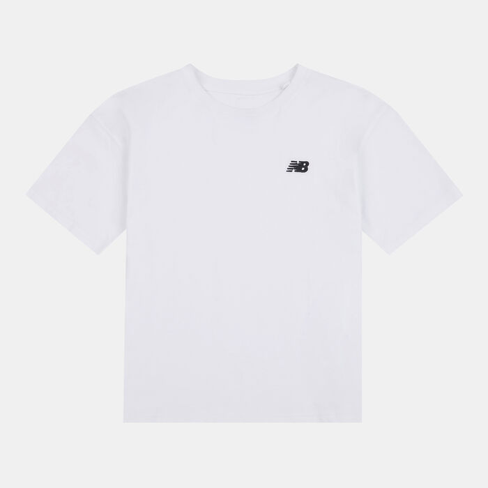 New Balance Kids' Small Logo T-Shirt White New Balance Kids' Small Logo T-Shirt White image number 0