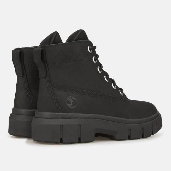 Timberland Women's Greyfield Lace-up Leather Boot Black image number 2