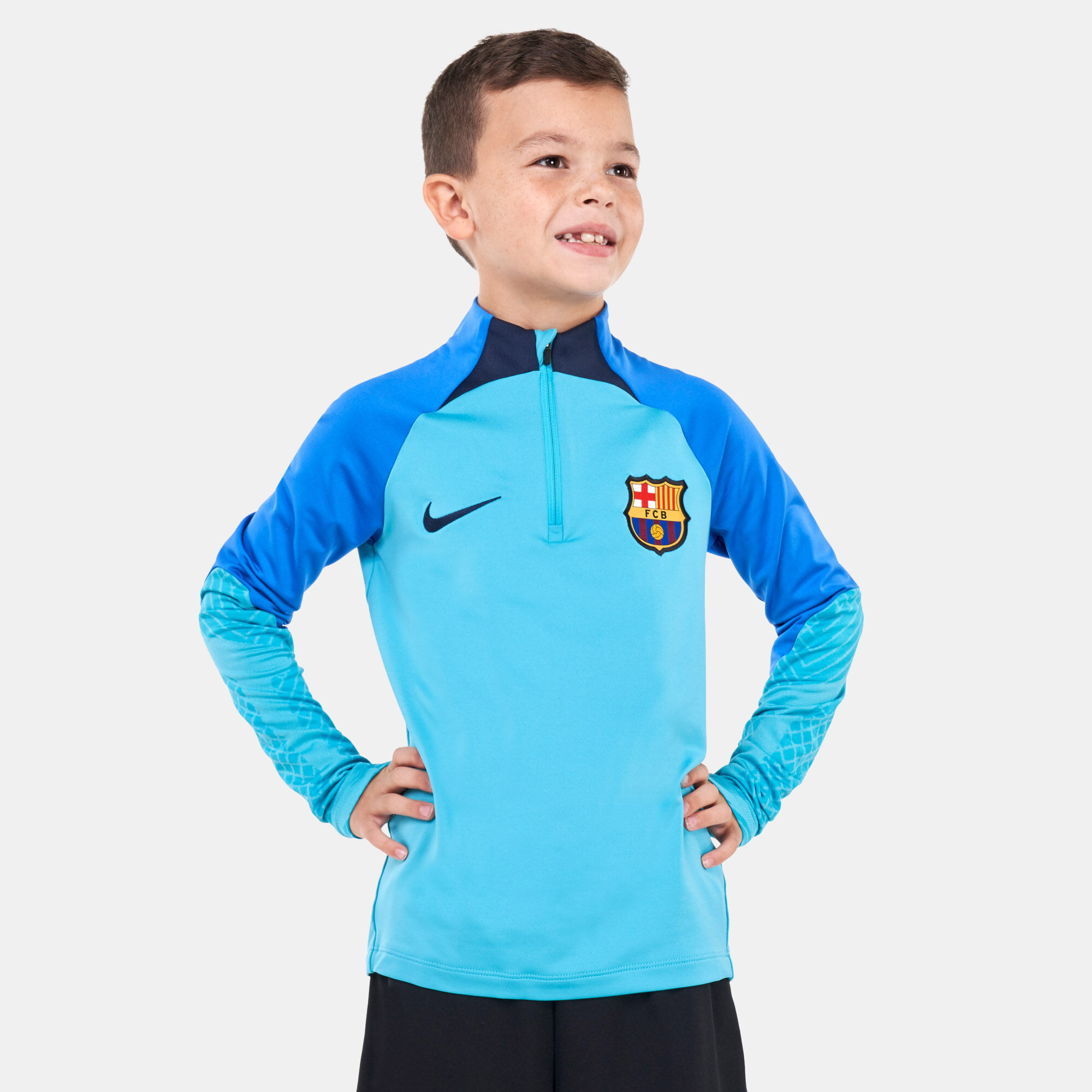 Barcelona training top kids discount