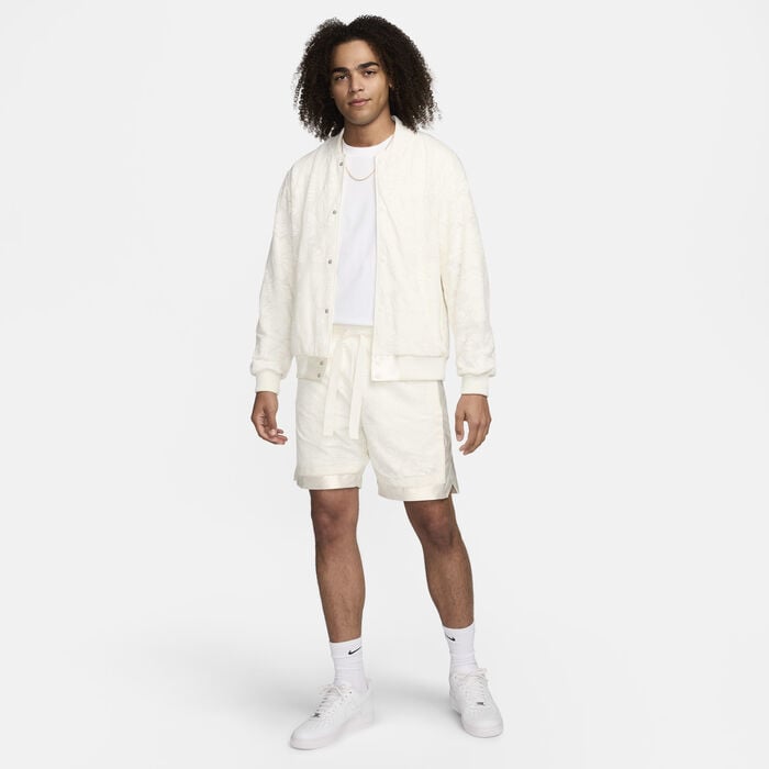 Nike Men's Dri-FIT Basketball Jacket White Nike Men's Dri-FIT Basketball Jacket White image number 6