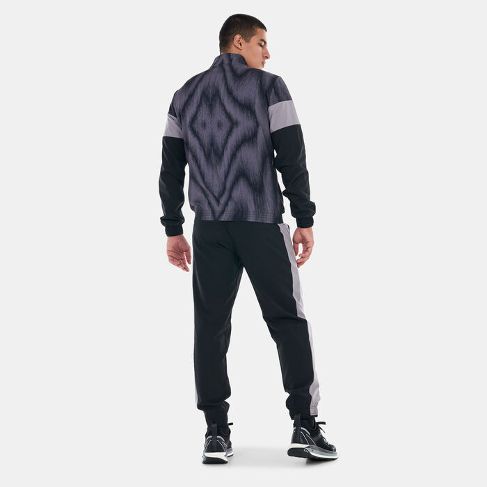 EA7 Emporio Armani Men's Ventus7 Full-Zip Training Tracksuit Black EA7 Emporio Armani Men's Ventus7 Full-Zip Training Tracksuit Black image number 1