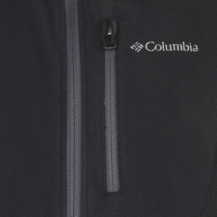 Columbia Men's Fast Trek Fleece Vest Black image number 4