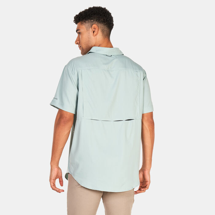 Columbia Men's Silver Ridge Utility Lite Hiking Shirt Green Columbia Men's Silver Ridge Utility Lite Hiking Shirt Green image number 1