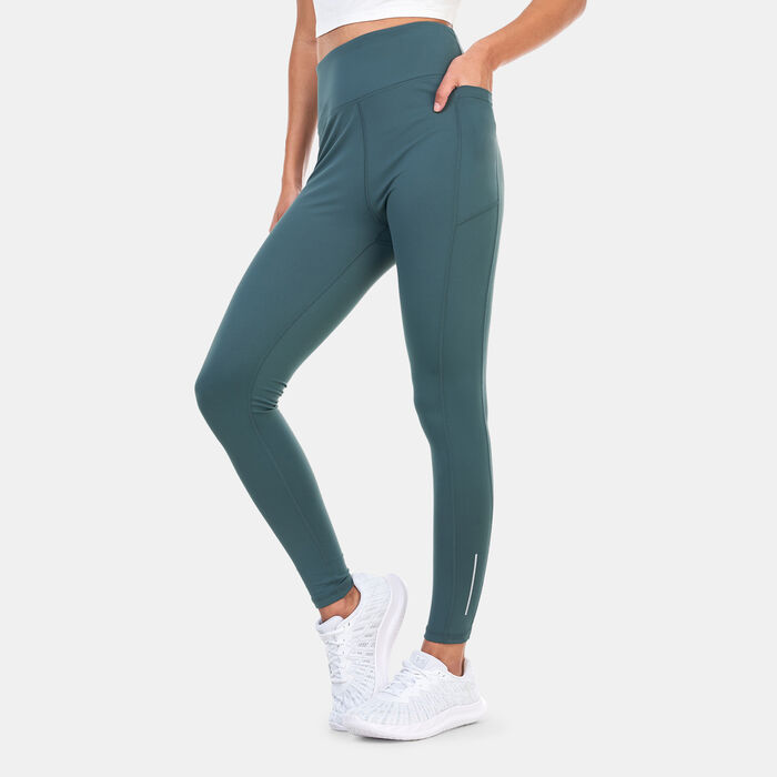 Sun and Sand Sports Women's Pocket Training Leggings Green Sun and Sand Sports Women's Pocket Training Leggings Green image number 0