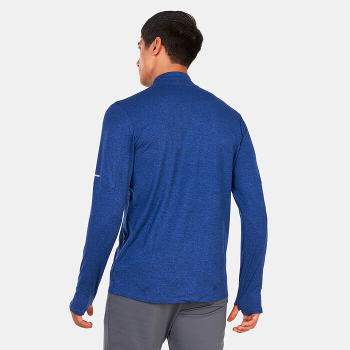 Nike Men's Dri-FIT Element Top Blue Nike Men's Dri-FIT Element Top Blue image number 1