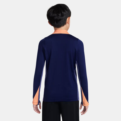 Nike Kids' Dri-FIT Strike Football Drill Top Blue