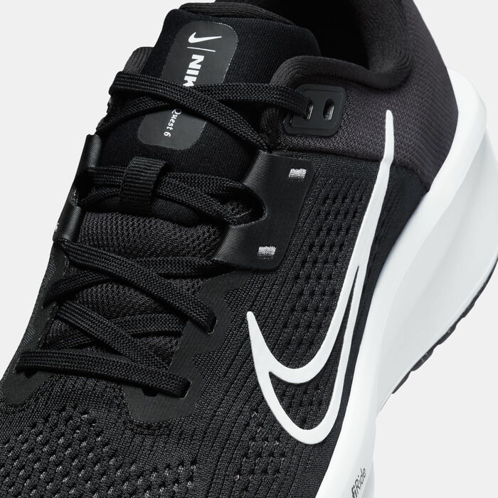 Nike Women's Quest 6 Road Running Shoes Black Nike Women's Quest 6 Road Running Shoes Black image number 4