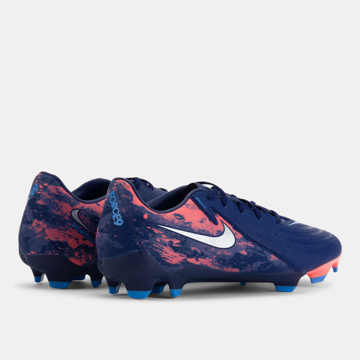 Nike Men's Phantom GX 2 Academy Football Shoes Blue Nike Men's Phantom GX 2 Academy Football Shoes Blue image number 2