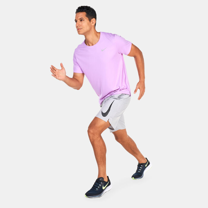 Nike Men's Dri-FIT Challenger 9-Inch Shorts Grey image number 2