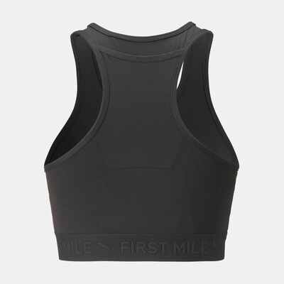 PUMA Women's First Mile High Impact Sports Bra Black
