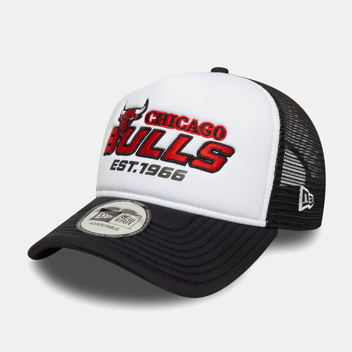 New Era Men's NBA Chicago Bulls Trucker Cap Black New Era Men's NBA Chicago Bulls Trucker Cap Black image number 1
