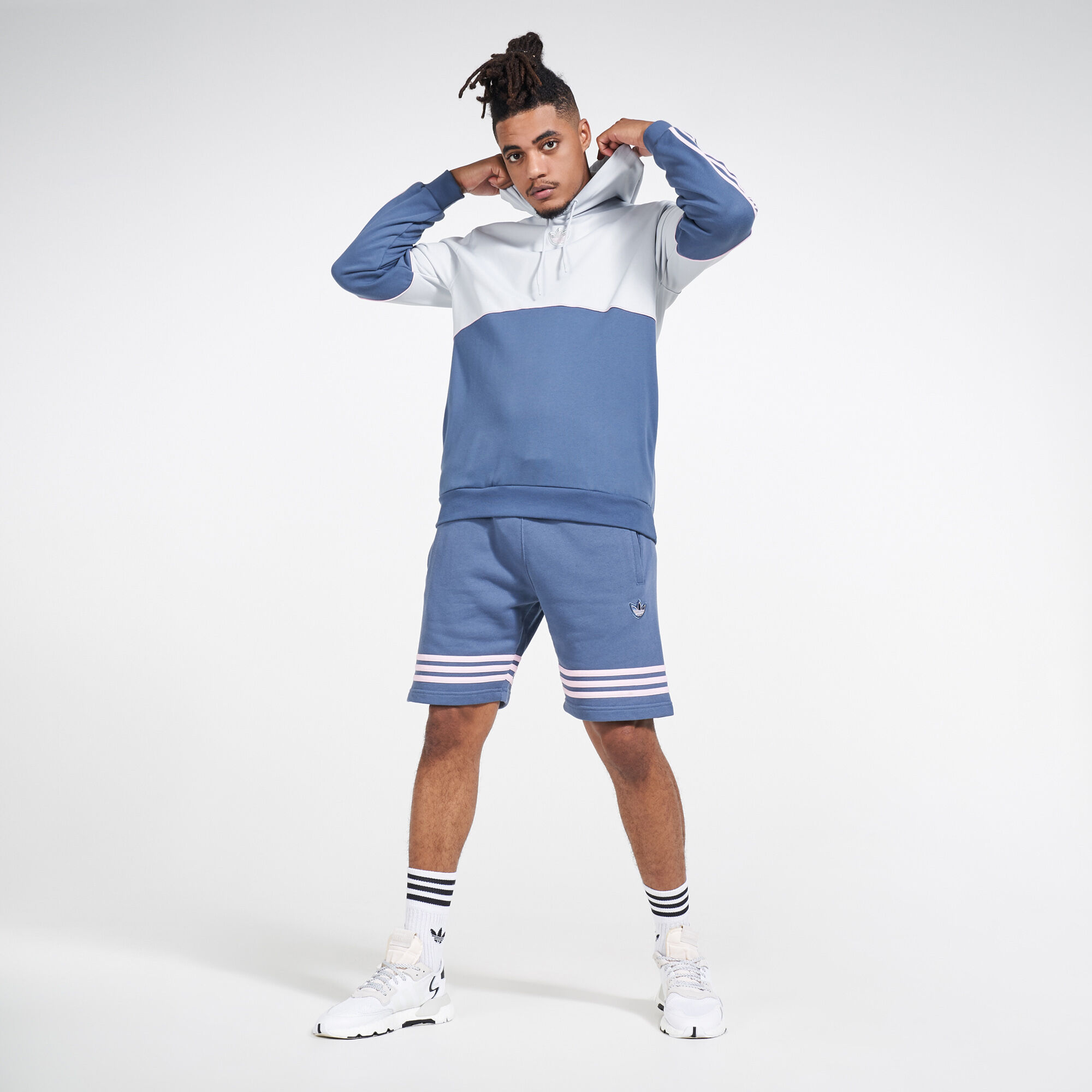 Adidas originals outline hoodie outlet
