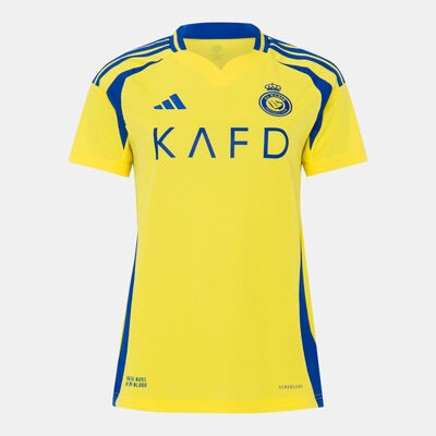 adidas Women's Al Nassr 24/25 Home Football Jersey yellow
