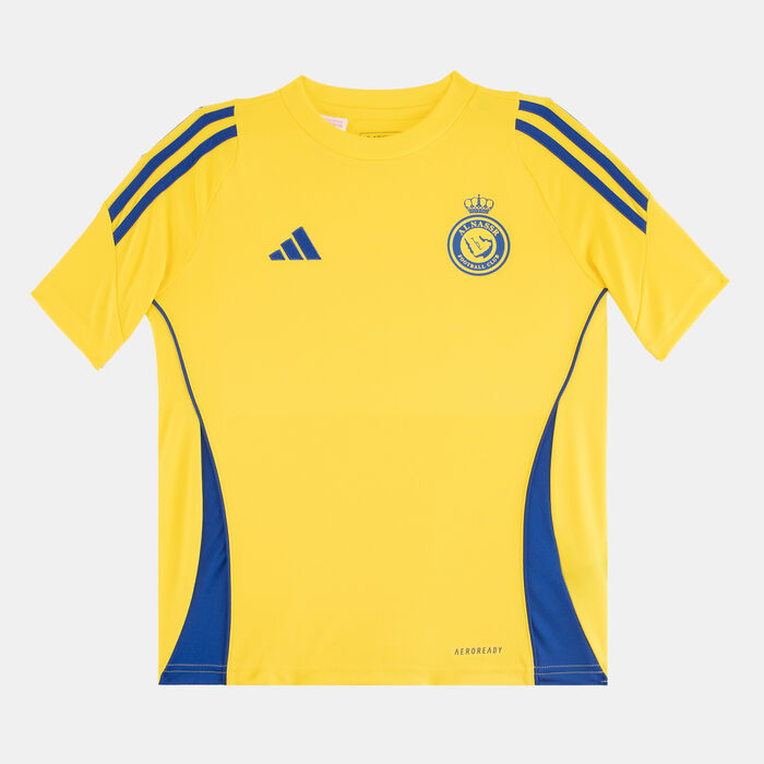 adidas Kids' Al Nasser Fan Football Jersey Blue adidas Kids' Al Nasser Fan Football Jersey Blue image number 0