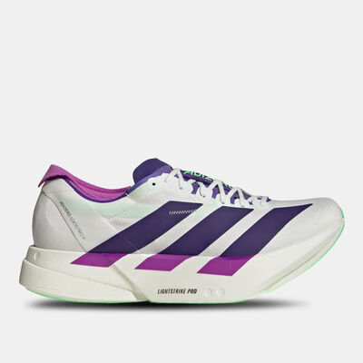 adidas Men's Adizero Adios Pro 4 Running Shoes White adidas Men's Adizero Adios Pro 4 Running Shoes White